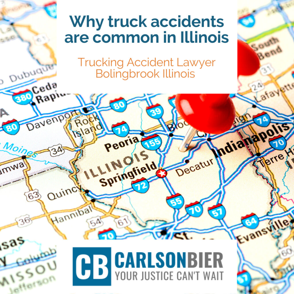 Trucking Accident Lawyer Bolingbrook Illinois | Carlson Bier Associates