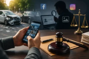 Social Media Personal Injury Case in chicago